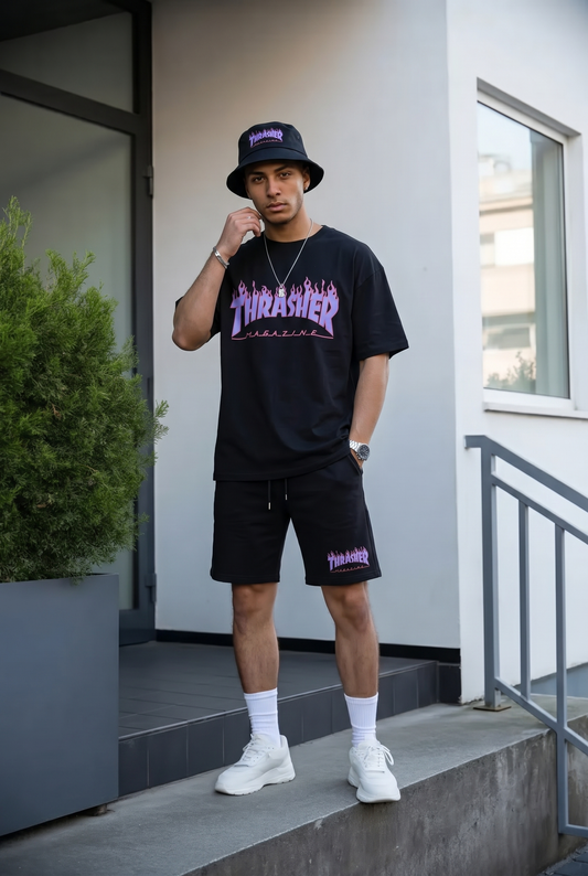 SET T-SHIRT + SHORT + BOB CHAP