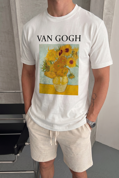 T-SHIRT OVERSIZE IMPRIMÉ VAN GOGH