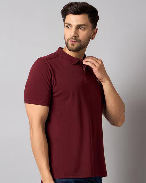 POLO REGULAR FIT STRUCTURÉ
