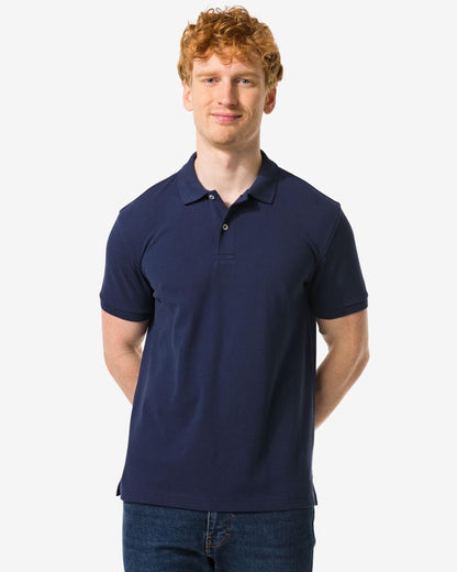 POLO REGULAR FIT STRUCTURÉ