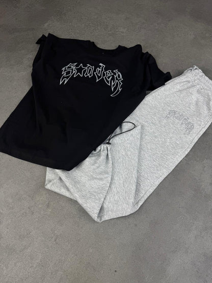 SET T-SHIRT OVERSIZE IMPRIMÉ SPIDER + BAGGY PANTS