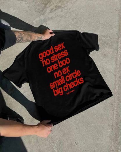 T-SHIRT IMPRIMÉ GOOD