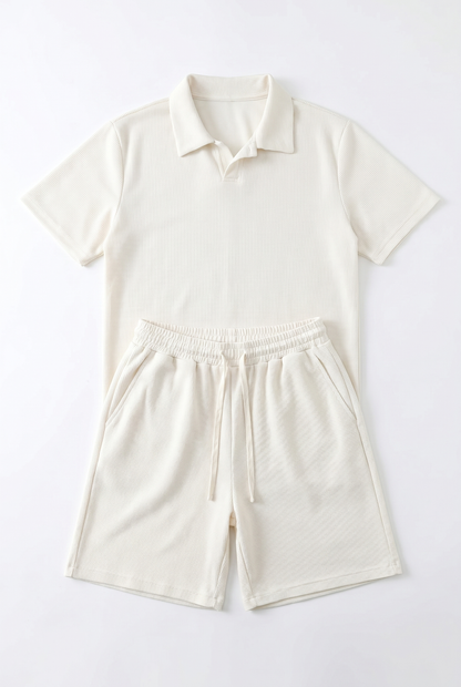 SET PIQUÉ DE COTON