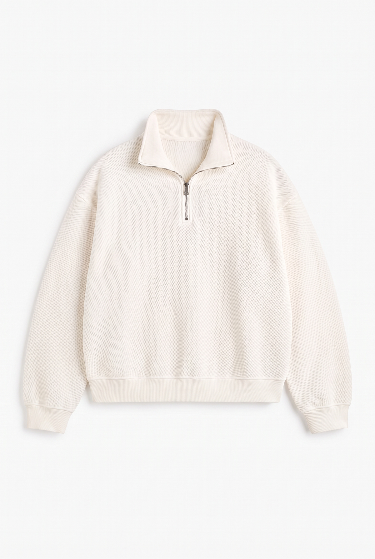 Sweat à Col Zippé