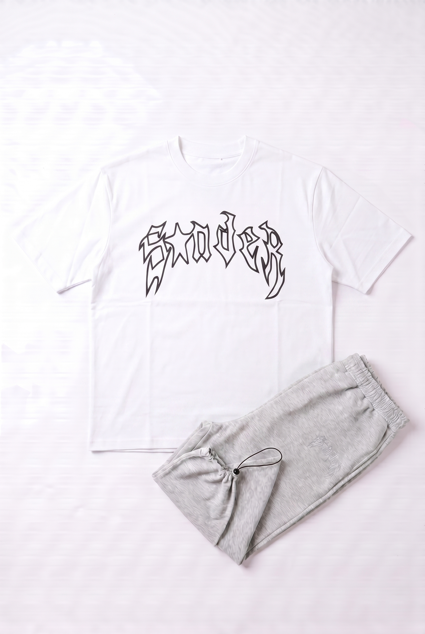 SET T-SHIRT OVERSIZE IMPRIMÉ SPIDER + BAGGY PANTS
