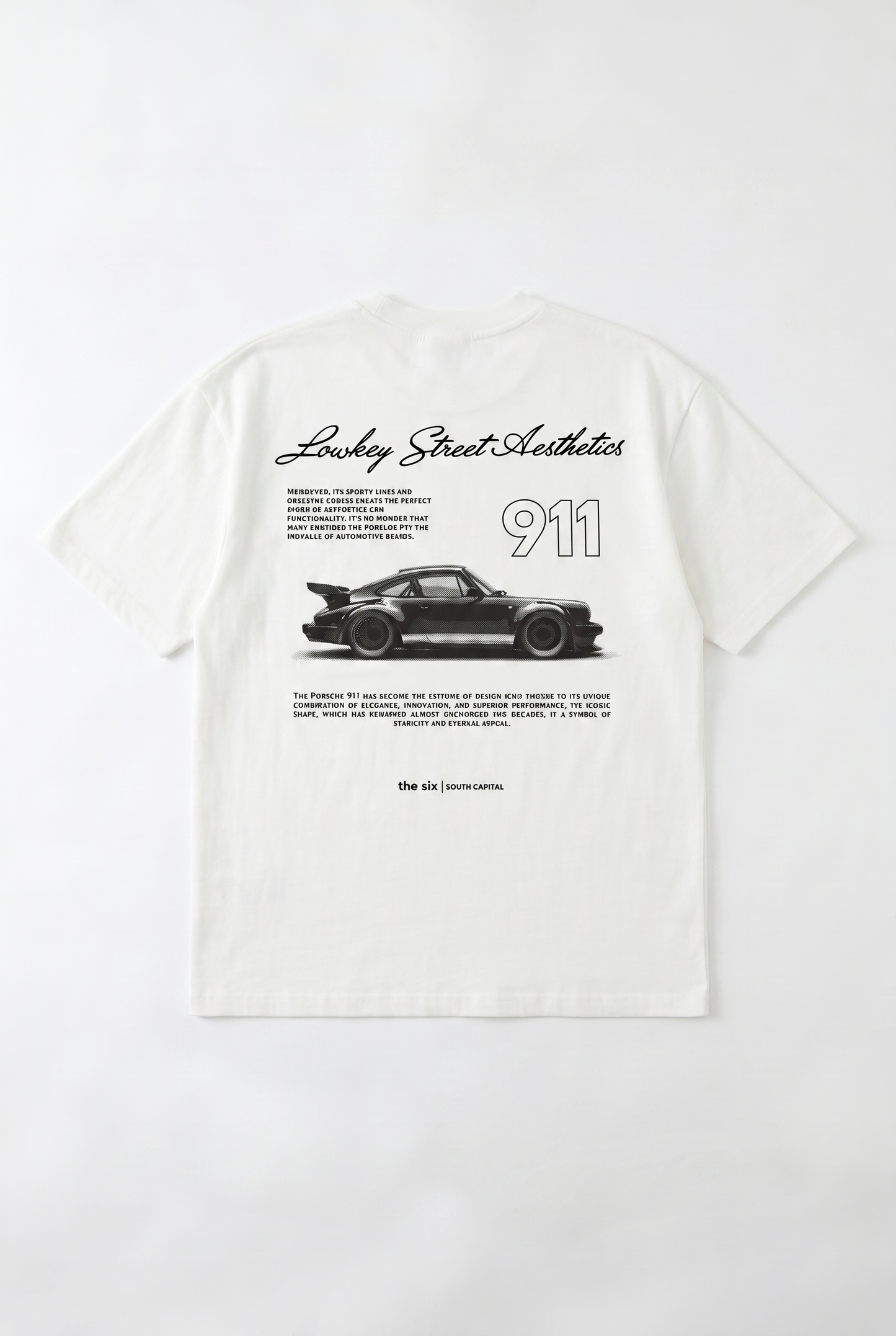 T-SHIRT OVERSIZE IMPRIMÉ 911