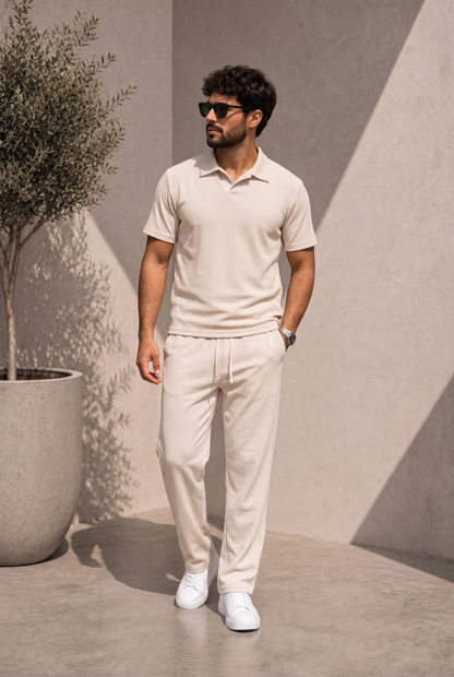 SET PIQUÉ PANTALON