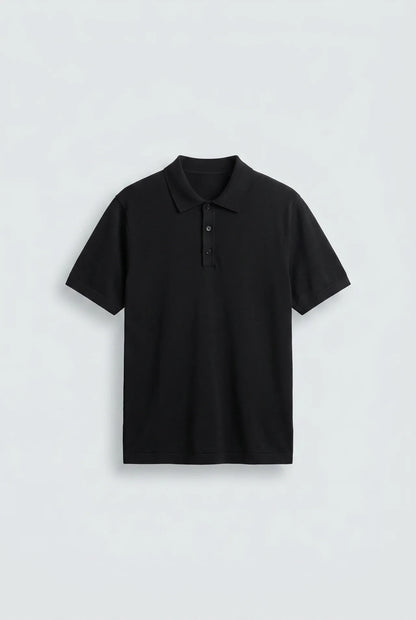 POLO REGULAR FIT STRUCTURÉ