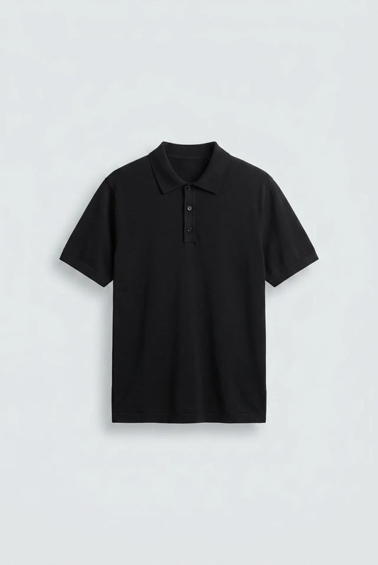 POLO REGULAR FIT STRUCTURÉ